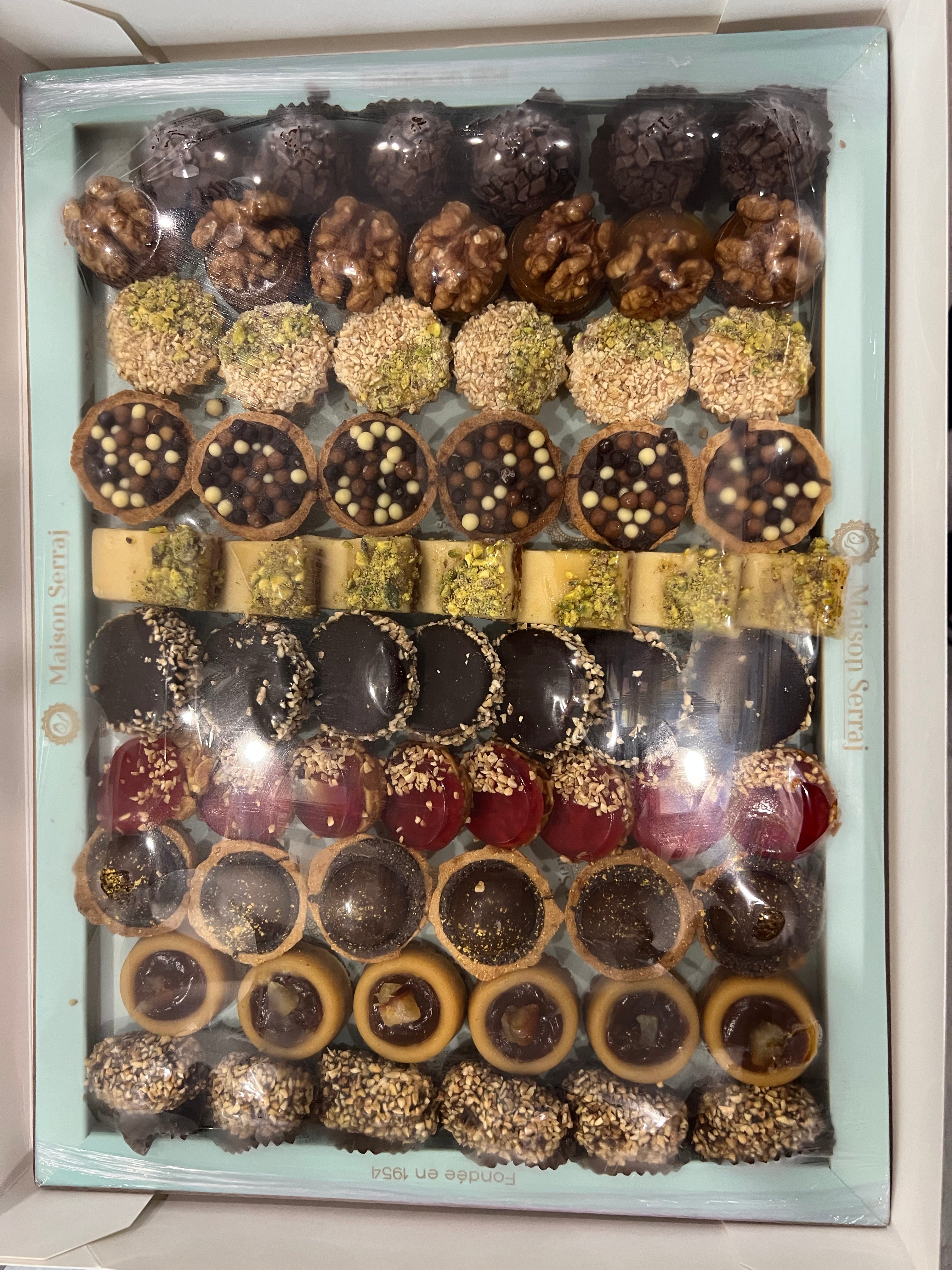 Almond & Hazelnut Pastry Tray – 1kg